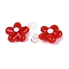 Handmade Lampwork Pendants LAMP-Q039-21G-2