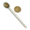 Natural & Synthetic Mixed Stone Bookmarks AJEW-JK00265-3