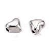 Rhodium Plated 925 Sterling Silver Beads STER-T007-95P-2