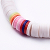Handmade Polymer Clay Heishi Beads Stretch Bracelets BJEW-JB05087-3