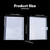 5 Inch 2 Grids Transparent PP Plastic Photocard Storage Albums AJEW-WH0419-72D-2