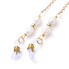 Brass Eyeglass Cable Chains AJEW-EH00016-01-2