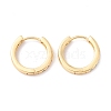 Real 18K Gold Plated Cubic Zirconia Huggie Hoop Earrings for Girl Women EJEW-I260-01G-NR-1