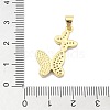 Brass Micro Pave Clear Cubic Zirconia Pendants KK-A221-16A-G-3