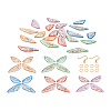 DIY Butterfly Wing Earrings Making Kit DIY-TA0003-73-27