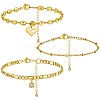 Anklets Sets AJEW-AN00383-13-1