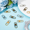 DICOSMETIC 42Pcs 3 Colors Alloy Swivel Clasps FIND-DC0005-61-4