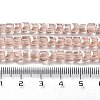 Electroplate Glass Beads Strands EGLA-R030-4x4mm-28-3