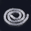 Synthetic Quartz Crystal Beads Strands G-S285-15-2