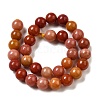 Dyed Natural Malaysia Jade Beads Strands G-G021-02A-19-2