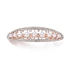 Alloy Crystal Rhinestone Hair Barrettes LS-PHAR-D012-02LG-1
