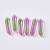 Two Tone Glass Double Terminated Point Beads GLAA-S167-12L-1