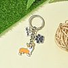 Alloy Enamel Keychain KEYC-YW00067-2