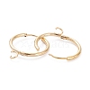 201 Stainless Steel Huggie Hoop Earring Findings STAS-P283-01O-G-2