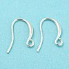 925 Sterling Silver Hoop Earring Findings STER-H107-04S-2