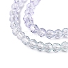 Transparent Gradient Color Glass Beads Strands GLAA-G101-2mm-18-3