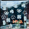 Waterproof PVC Colored Laser Stained Window Film Static Stickers DIY-WH0314-114-6