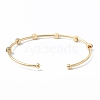 Brass Cuff Bangles BJEW-A134-02G-07-3