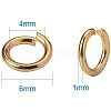 Brass Jump Rings KK-PH0006-6mm-G-2