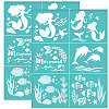 Self-Adhesive Silk Screen Printing Stencil DIY-WH0338-065-1