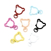 15Pcs Spray Painted Eco-Friendly Alloy Swivel Snap Hook Clasps FIND-YW0010-13-1