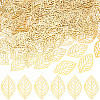 200Pcs Iron Filigree Hollow Pendants IFIN-SC0002-05-1