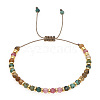 Vintage style gemstone beaded bracelet with unique European and American design. BD1017-1
