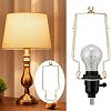 Iron Lamp Shade Harp Holder AJEW-OC0002-67G-6