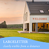 Letter Unfinished MDF Sheets WOOD-WH20012-008W-4