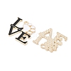 Alloy Enamel Paw Print Pendants ENAM-I062-01KCG-03-2