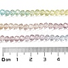Transparent Painted Glass Beads Strands DGLA-A034-T4mm-A15-3