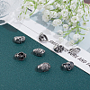 8Pcs 8 Style 304 Stainless Steel Slide Charms STAS-UN0021-02-3