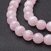 Natural Rose Quartz Beads Strands G-G099-F12mm-15-3