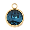 Birthstone Theme September 304 Stainless Steel Pendants STAS-K239-01G-A09-1