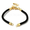 Nylon Cords Bracelet Makings Fit for Connector Charms AJEW-P116-02G-05-1