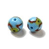 Handmade Lampwork Beads Strands LAMP-G162-08A-09-3