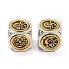 Tibetan Style Alloy European Beads PALLOY-P295-01AG-1