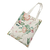 Flower Printed Canvas Women's Tote Bags ABAG-L018-C03-1