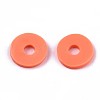 Handmade Polymer Clay Beads X-CLAY-Q251-6.0mm-55-3