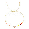 Bohemian Style Brass Charm Bracelets JG3497-22-1