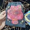 Cloth Tarot Cards Storage Drawstring Bags ZODI-PW0002-10H-1