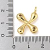Rack Plating Brass Micro Pave Cubic Zirconia Pendants KK-A200-24G-X-3