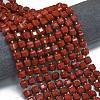 Natural Red Jasper Beads Strands G-K389-A13-01-2