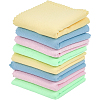 8Pcs 4 Colors Microfiber Musical Instrument Pipe Cleaning Cloth AJEW-CN0004-28-1