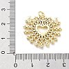 Brass Micro Pave Cubic Zirconia Pendants KK-Q006-35G-02-3