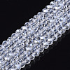 Electroplate Glass Beads Strands X-EGLA-A034-T10mm-A08-1