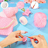 2 Skeins Polyester Yarn DIY-MB0003-08-5