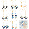 SUNNYCLUE DIY Ocean Theme Dangle Earring Making Kit DIY-SC0021-57-1