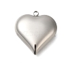 Anti-Tarnish 304 Stainless Steel Pendants STAS-H225-02D-P-1