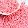 Baking Paint Glass Seed Beads SEED-A033-05I-1